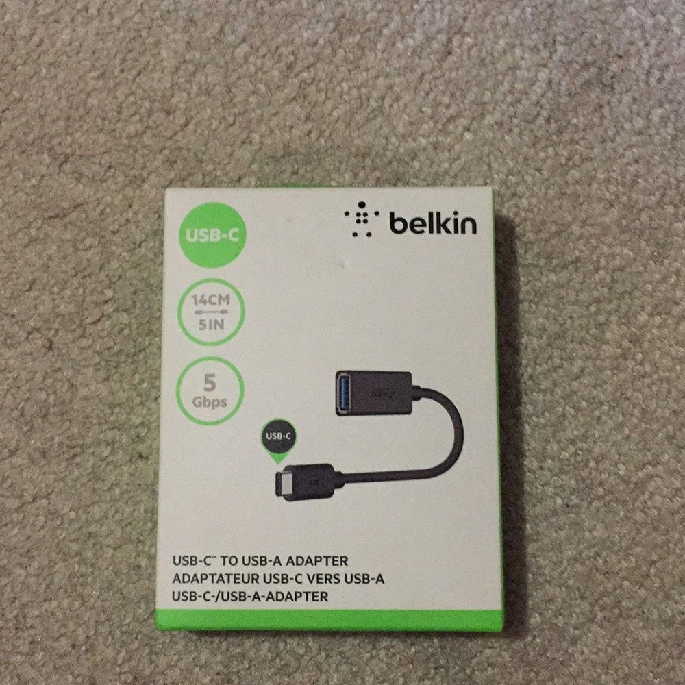 USB-C to USB-A adapter